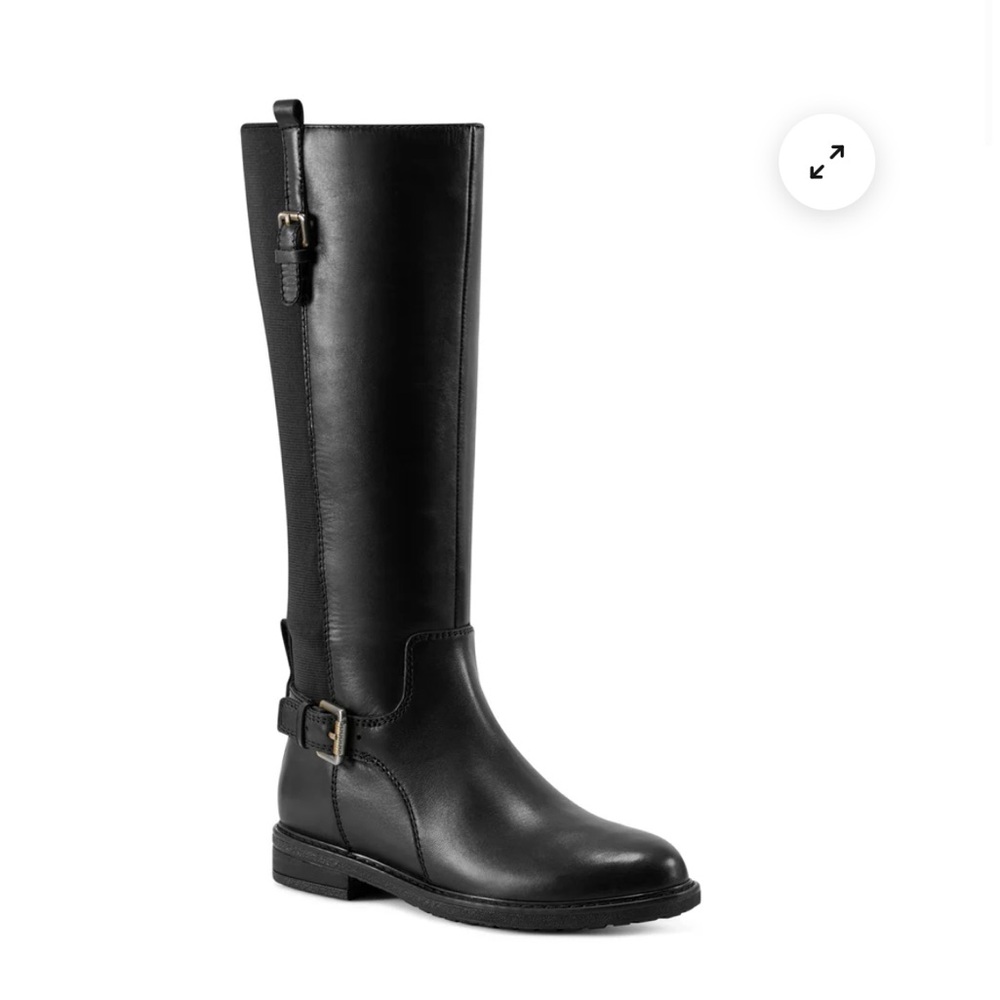 Easy Spirit Black Leather Boots